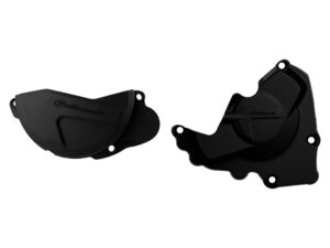 Polisport Kit Clutch+Ignition cover protector CRF250R (13-17) Black (24)