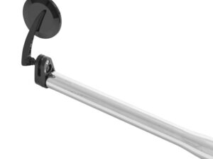 Mirror Bar end Mini 2.5" Right Black