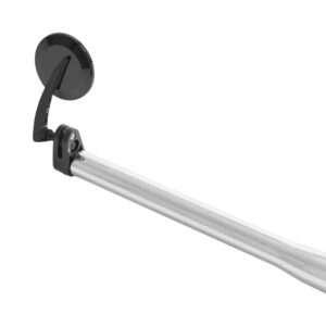 Mirror Bar end Mini 2.5" Right Black