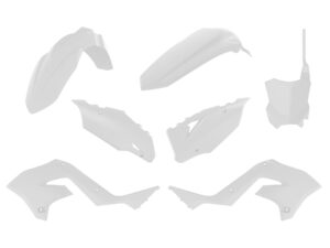 Polisport kit Kawasaki restyling KX125/250(03-08) KXF 20 styl White (1)