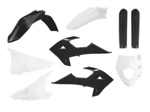 Polisport kit Gas Gas EC/EC-E/EC-F(18-20) Black/white (1)