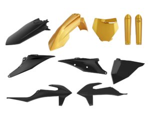 Polisport full kit KTM SX/SXF(19->) GOLD/BLACK (1)