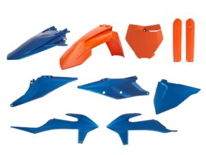 Polisport full kit KTM SX/SXF(19->) BLUE/ORANGE (1)