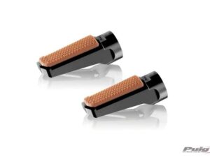 Puig Footpegs Vintage+Rubber Rig/Left C/Black