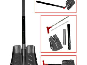 Sno-X Lumilapio sahalla, Musta alumiini