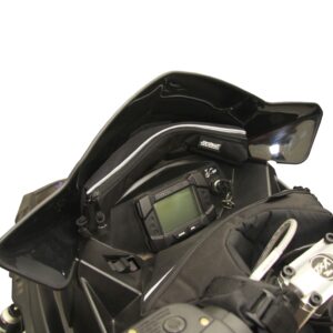 Skinz Tuulisuoja Laukku Musta Polaris Pro Ride with 35cm Korkea Tuulisuoja