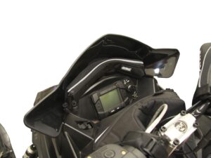 Skinz Tuulisuoja Laukku Musta Polaris Pro Ride with 35cm Korkea Tuulisuoja