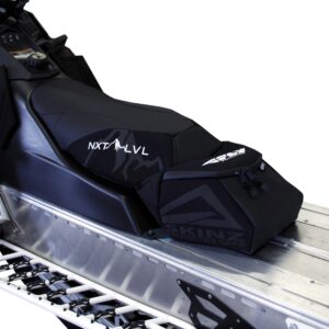 Skinz Airframe Satula Matala Freeride Musta 2011-15 Polaris Pro RMK Integroitu l