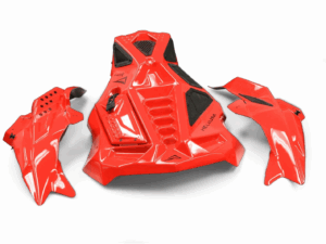 Skinz Helium Access Hood Kit Red Ski Doo 850