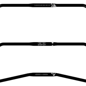 CFR Rooster ohjaustanko 2.0 Musta