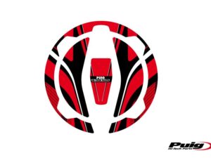 Puig Fuel Cap Cover Mod. Radikal Kawasaki C/Red