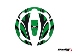Puig Fuel Cap Cover Mod. Radikal Kawasaki C/Green