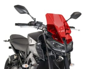 Puig Windshield N.G. Touring Yamaha Mt09 17-18' C/Red