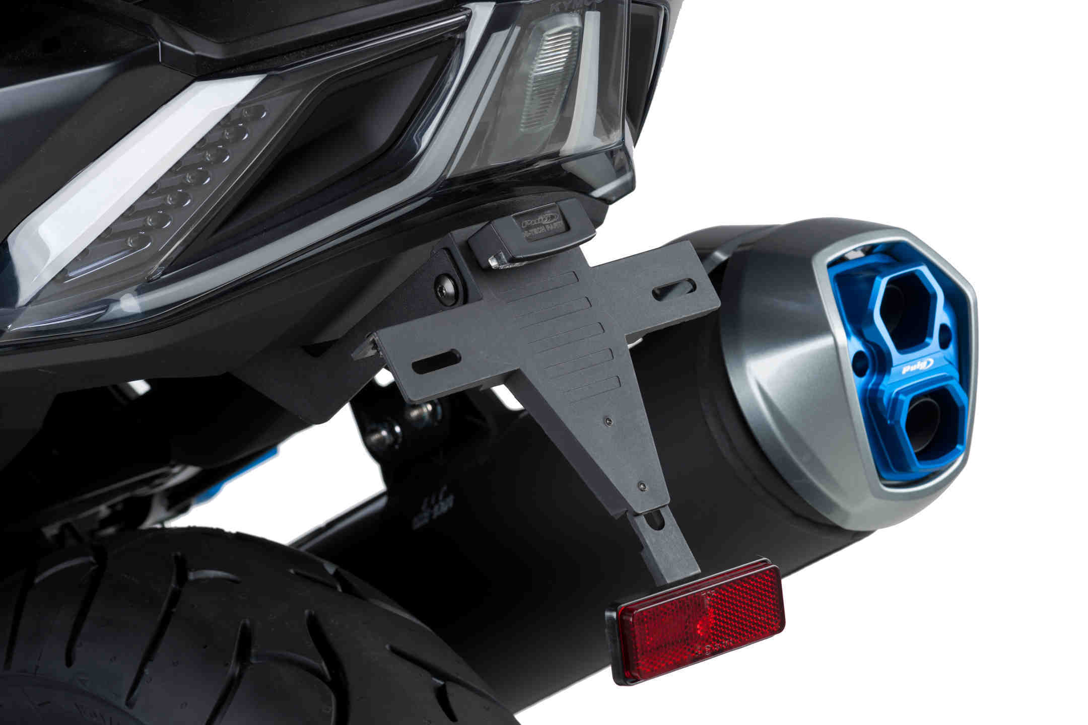 Puig License Support Kymco Ak550 17-18' C/Black