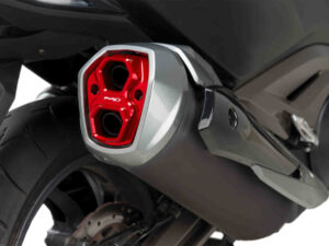 Puig End Tube For Exhaust Escape Kymco Ak550 17' C/Red