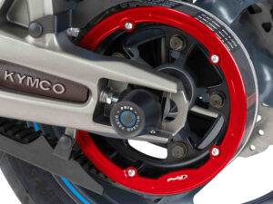 Puig Shaft Ring Trim Kymco Ak550 17' C/Red