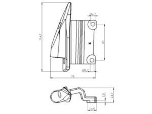 Puig Right Adapter Back Mirror Hi-Tech I,Ii,Iii,Gt,F1