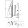 Puig Left Adapter Back Mirror Hi-Tech I,Ii,Iii,Gt,F1