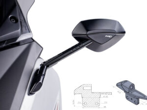 Puig Adapter Left Side For Fairing Tmax 12'-13