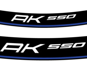 Puig Kit 8 Rim Strips Kymco Ak550 C/Blue