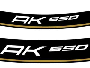 Puig Kit 8 Rim Strips Kymco Ak550 C/Gold
