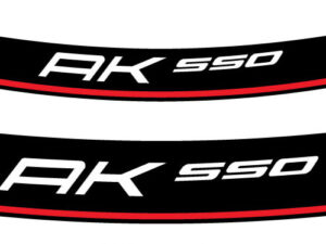 Puig Kit 8 Rim Strips Kymco Ak550 C/Red