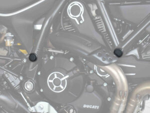 Puig Chassis Plugs Ducati Monster 797/Scrambler C/Black