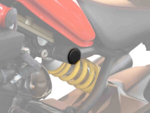 Puig Chassis Plugs Ducati Monster 821/1200/S C/Black