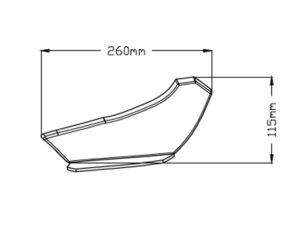Puig Kit Of Wings For Honda Cbr1000Rr 17'- C/Black