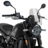 Puig Winds.New Generation Benelli Leoncino 500 C/Clear