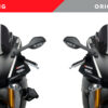 Puig Conjunto De Alerones Para Yamaha Yzf-R1 15'-18'
