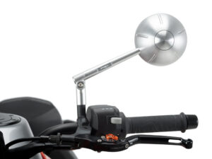 Puig Rear Mirror Mod. Retro Homolog. Left C/Anodized