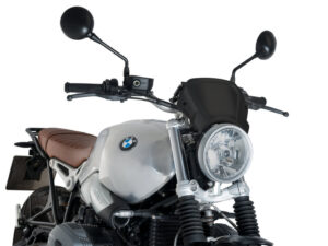 Puig Aluminium Front Plate For Bmw R Nine T C/Black