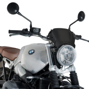 Puig Aluminium Front Plate For Bmw R Nine T C/Black