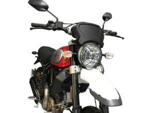 Puig Aluminium Front Plate For Ducati Scrambler C/Blac