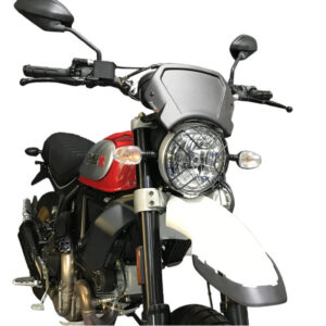 Puig Aluminium Front Plate For Ducati Scrambler C/Alu