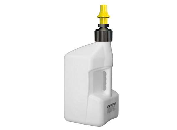 Tuff Jug Kanisteri 20L Valkoinen, Keltaisella Ripper Korkilla