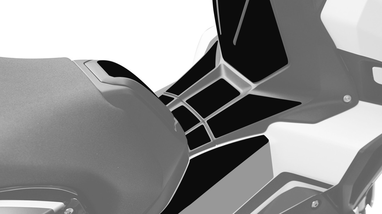 Puig Kit Protector Honda X-Adv 17'- C/Black