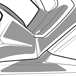 Puig Kit Protector Kymco Ak550 17'- C/Black