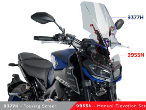 Puig Support M.E.M. For Yamaha Mt-09 17-18' C/Black