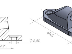 Puig Support Without Side Mirror Hi-Tech Ninja 250Sl 15