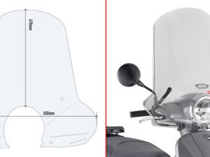 GIVI AIRSTAR KIT SYM FIDDLE 125