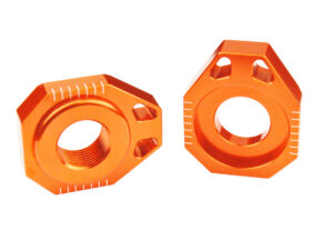 Scar Axle Blocks - Ktm Orange color
