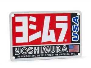 Yoshimura RS-3 TITANIUM NAMEPLATE