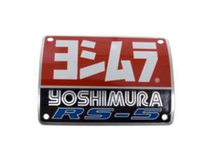 Yoshimura MUFFLER NAME BADGE RS5