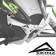 Skinz ChromAlloy Etu Puskuri Valkoinen 2018-20 Arctic Cat