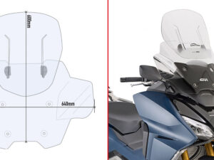 GIVI SLIDING WINDSCREEN HONDA FORZA 750 2021