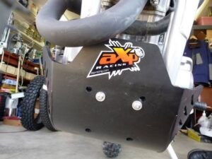 AXP Skid Plate Black Yamaha WR250R 08-16