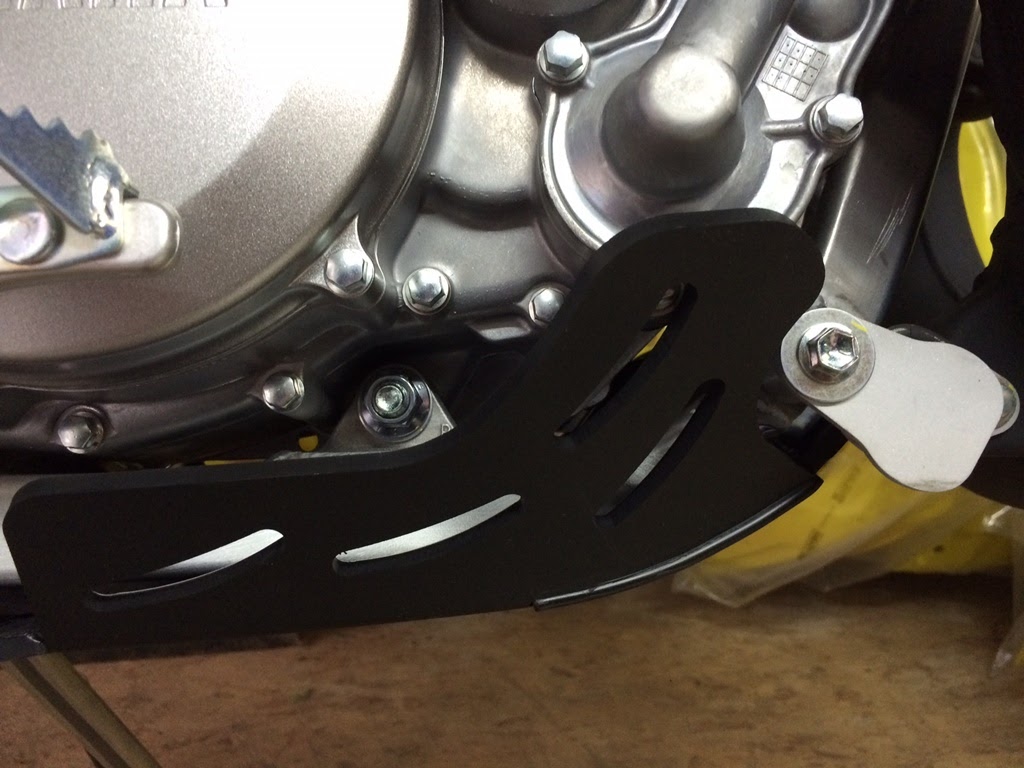 AXP Skid Plate Black Yamaha YZ250 05-20,WR250 16-20