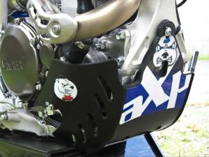 AXP Skid Plate Black/Blue Sticker Yamaha YZ250F 10-13